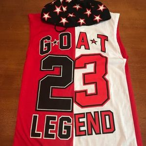 High voltage GOAT sleeveless shirt
